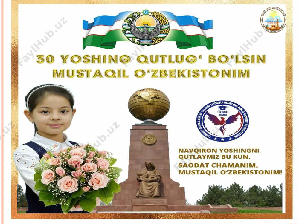 fodali o‘qing va mazmunini so‘zlab bering tinchlik qushi rasmini ishlaymiz mustaqillik so‘ziga ma’nodosh so‘zlarni yozing uyga vazifa:she’rning mazmunini o‘rganib kelish audio1.wav image2.jpeg image3.jpeg image4.jpeg image5.jpeg image6.jpeg image7.jpeg image8.jpeg image9.jpeg image10.jpeg image11.jpeg image12.jpeg image13.jpeg image14.jpeg image15.jpeg image16.jpeg image17.jpeg image18.jpeg image19.jpeg image20.jpeg