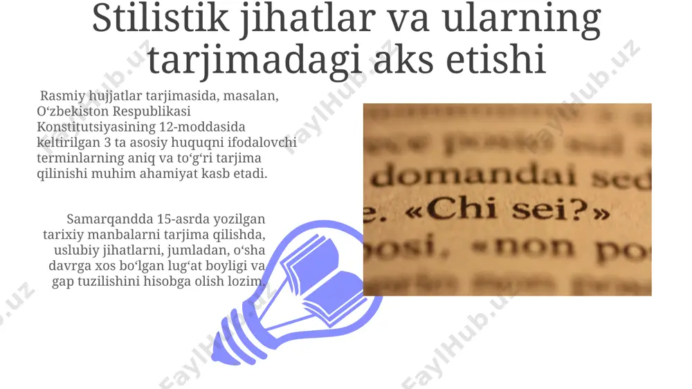 rasmiy matnlar tarjimasining grammatik xususiyatlari - Page 3