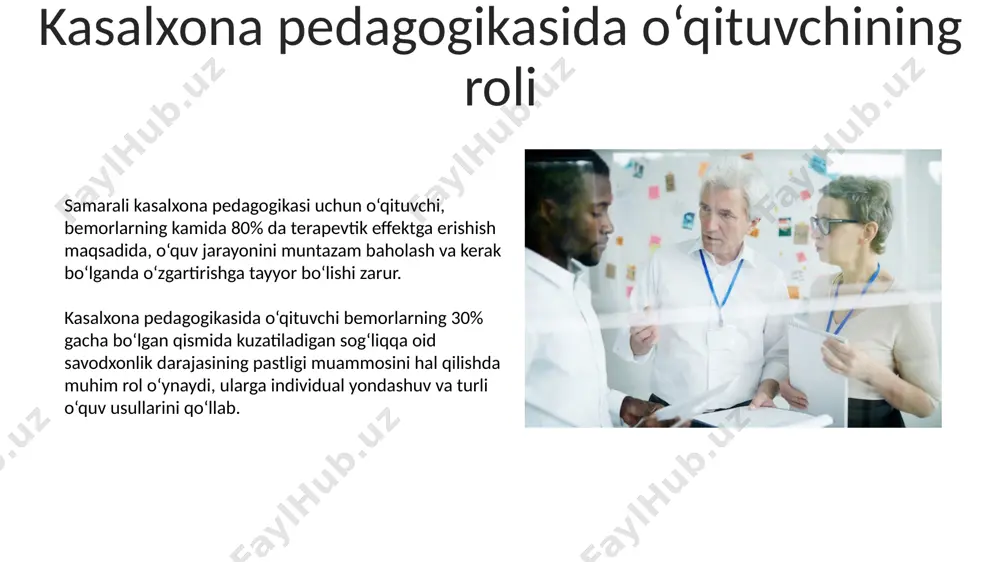 gospital pedagogika fanini uslubiy asoslari - Page 5
