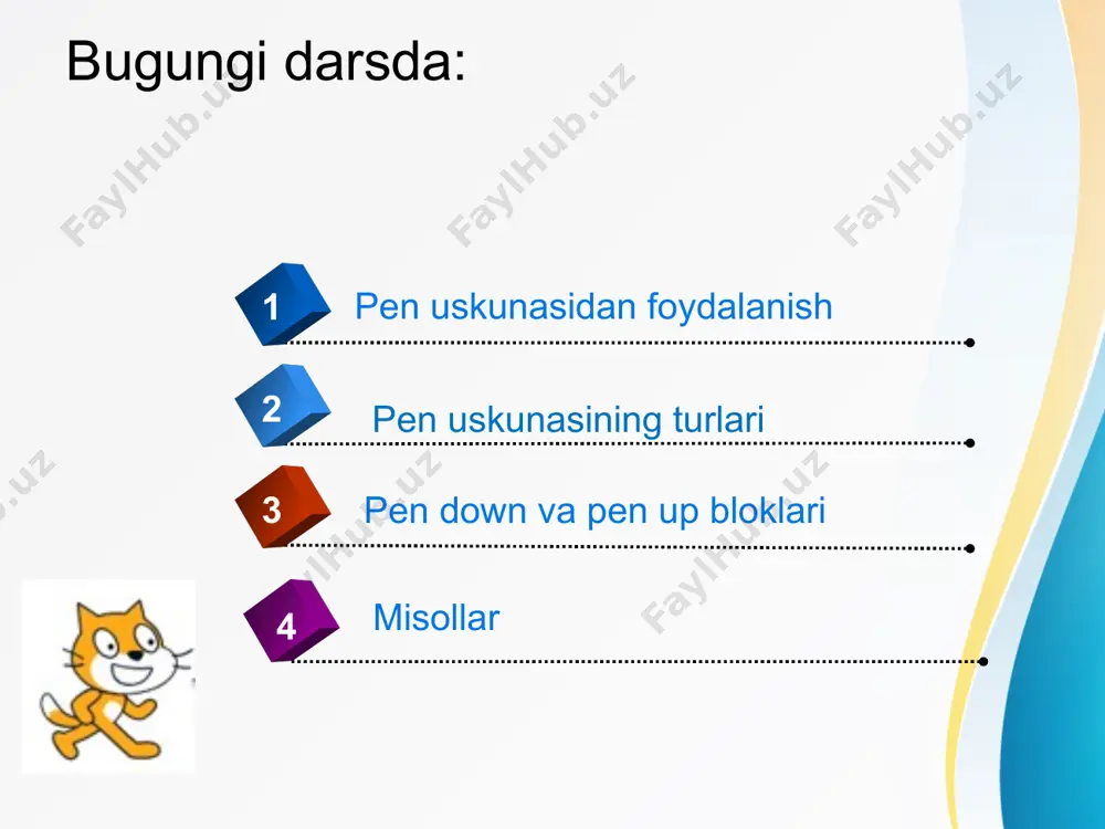 scratch dasturida pen uskunasidan foydalanish - Page 2