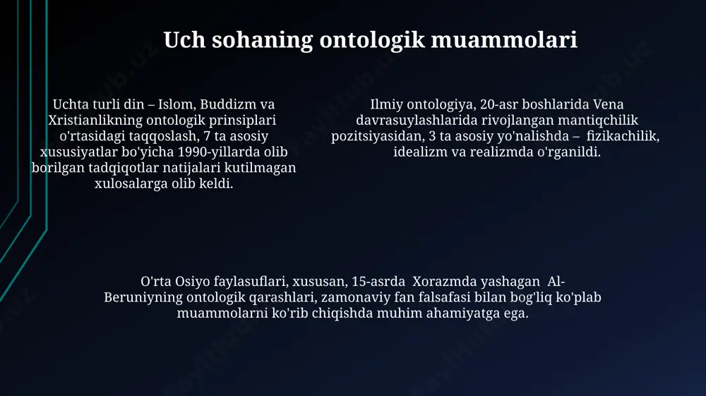 fan, falsafa va dinning o‘zaro aloqadorligi - Page 5
