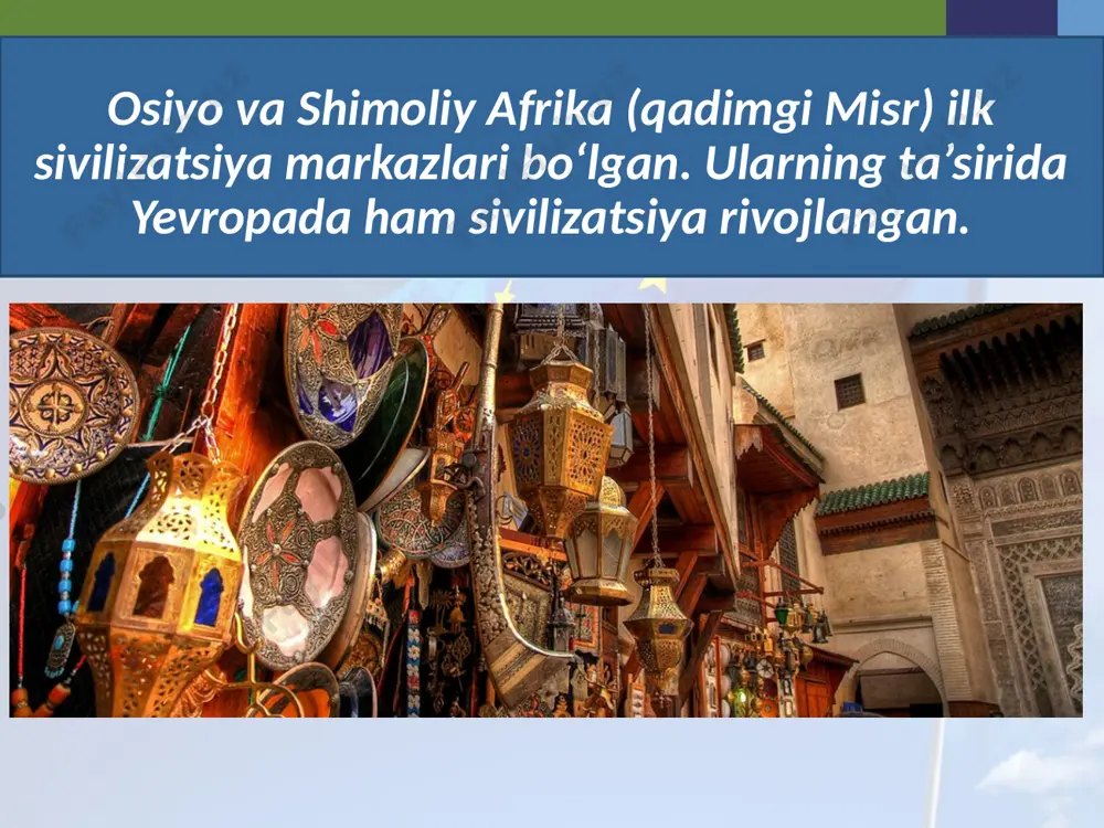 yevropa va amerikada dastlabki sivilizatsiyalar. 5 - sinf - Page 4
