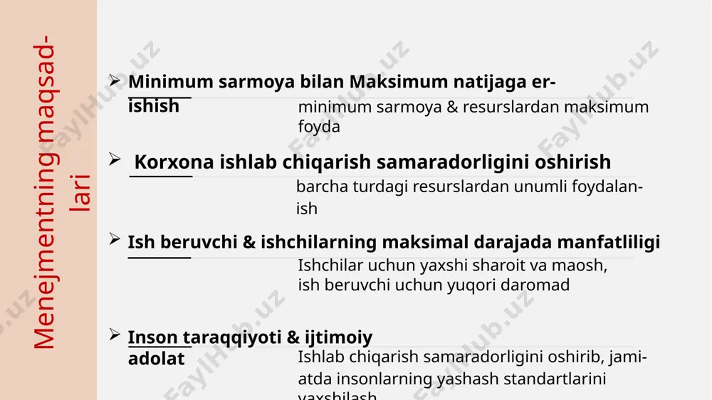menejmentning maqsad va vazifalari - Page 4