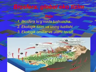 biosfera, global eko tizim — PPTX