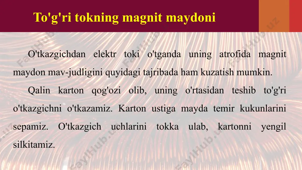 magnit maydonning ersted tajribasi - Page 5