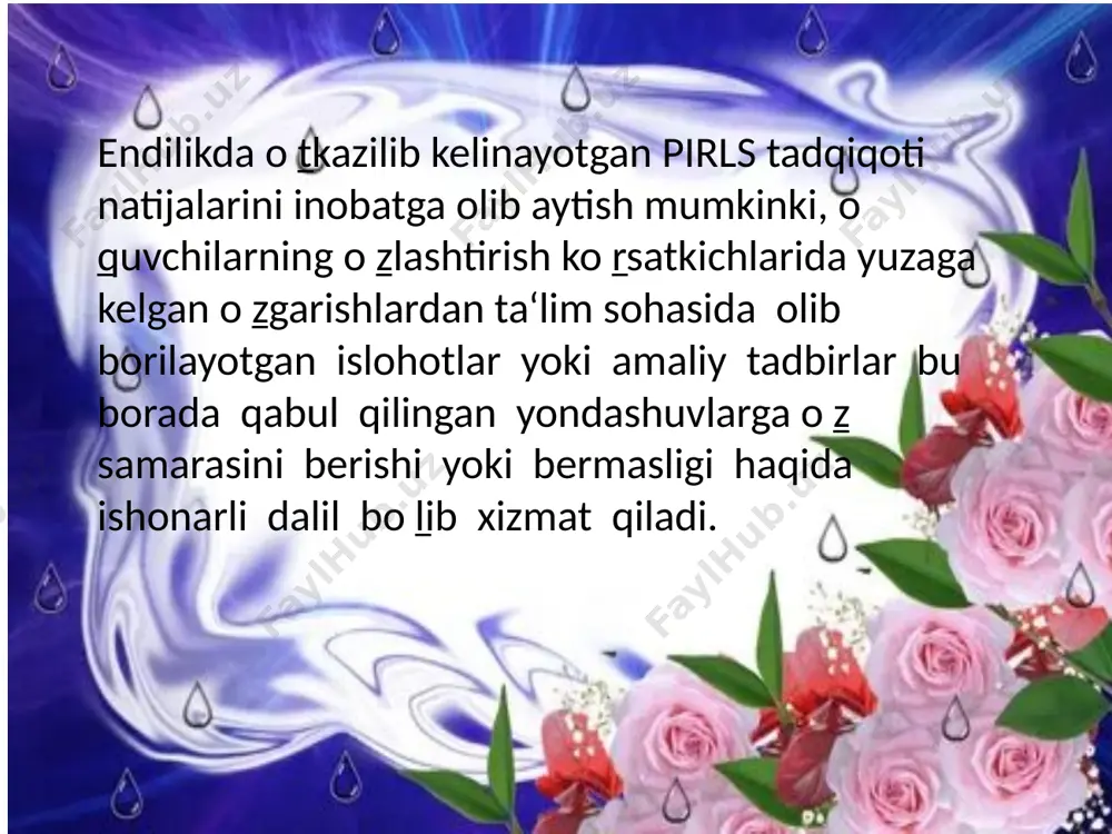pirls tadqiqotlarida so'rovnomalarning qamrov doirasi - Page 3