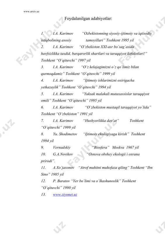 ekologik omillar va ularni tasniflash - Page 5