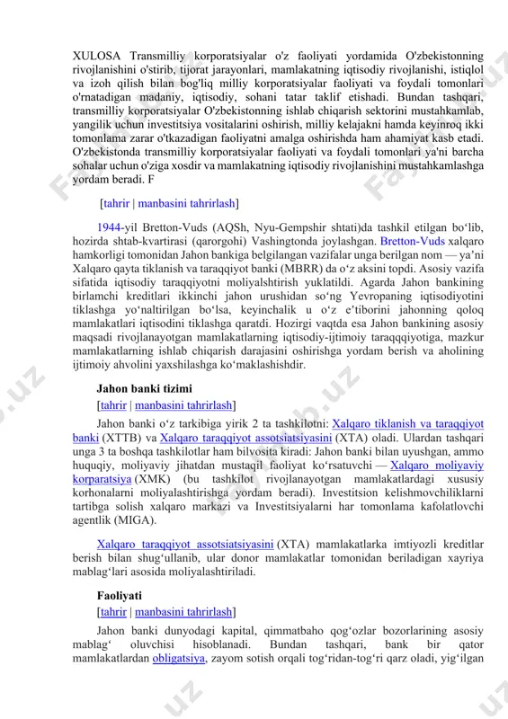 niq. «qonunchilik, mentalitet, korrupsiyaga qarshi choralar, ish sifati va narxi ... nima uchun o‘zbekistonga ustunlik berilishi aniq. agar sarmoyadorlar qo‘shnilariga borsa, ular o‘zlari uchun saboq olishlari kerak». «qonunchilik barqarorligi faktlari bo‘yicha qozog‘iston ham maqtana olmaydi. soliq kodeksiga tuzatishlar deyarli har hafta amalga oshiriladi. besh yil ichida tadbirkorlik kodeksiga to‘rt o‘nlab o‘zgartirishlar kiritildi. qonunchilik doimiy ravishda o‘zgarib turadi. bundan tashqari, xorijiy reyting agentliklari hujjatlarida ta’kidlanganidek, qozog‘iston qonunchiligi, ayniqsa fiskal, teskari yo‘nalishda o‘zgarishga moyil. ya’ni, normalarni 2021 yildan emas, balki, masalan, 2018 yildan boshlab kiritish mumkin». natijalar va muhokamalar «hozir o‘zbekistonni rivojlantirish bo‘yicha katta prognozlar berish qiyin, biroq prezident mirziyoyev o‘z mamlakatini yuqori texnologiyali, qayta ishlash sanoatida ishlovchi va yangi ishlab chiqarishlarni tashkil etuvchi investorlar uchun yanada jozibador qiladi». buning uchun barcha zarur bazalar o‘zbekistonda ta’minlangan. mamlakatning yaxshi istiqbollari bor. «muammo shundaki, masalan, biz xom ashyoga qaramligimizdan xalos bo‘lmadik. qozog‘istonda xomashyo bo‘lmagan eksportning o‘sishi doimiy ravishda qayd etiladi. sanoatlashtirishning asosiy ko‘rsatkichi. ammo …