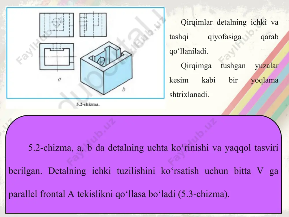 5-§ qirqimlar. 6-§. qirqim turlari 9-sinf - Page 5
