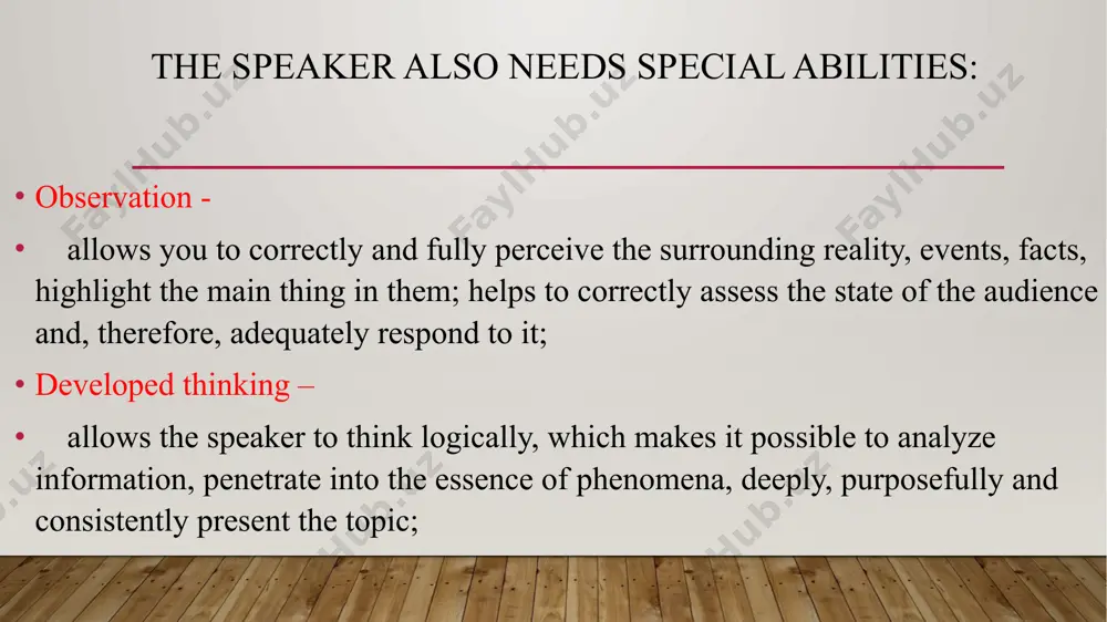 components of public speaking - Page 5