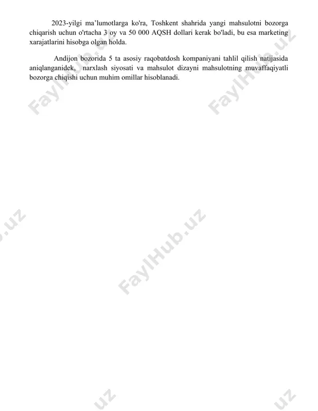 atijasida aniqlanganidek, narxlash siyosati va mahsulot dizayni mahsulotning muvaffaqiyatli bozorga chiqishi uchun muhim omillar hisoblanadi. 📌xulosa маҳсулот ва хизматларни лойиҳалаштириш жараёнининг самарали бошқаруви сифатли маҳсулот ва хизматлар яратиш, бозордаги рақобатбардошликни ошириш ва фойдани кўпайтиришга олиб келади. тўғри ташкил этилган жараён ишлаб чиқариш харажатларини камайтириш ва мижозларнинг эҳтиёжларини тўлиқ қондириш имконини беради. 📚foydalanilgan adabiyotlar 1. ulrich, k. t., eppinger, s. d. (2015). product design and development. new york: mcgraw-hill education. 2. pahl, g., beitz, w., feldhusen, j., grote, k.-h. (2007). engineering design: a systematic approach. london: springer. 3. otto, k. n