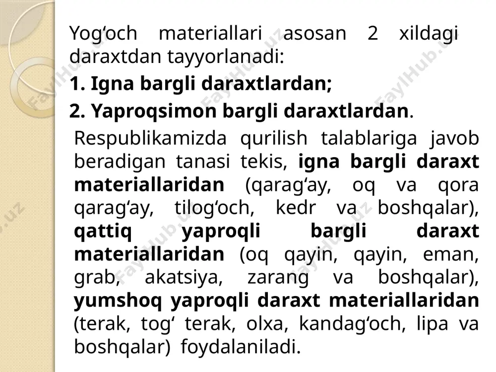 yog‘och konstruksiyalari to‘g‘risida umumiy ma'lumotlar - Page 5