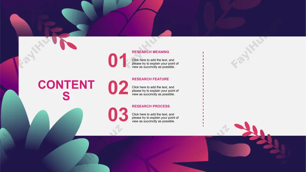segmentation to simply sort and refine the content, which will make the logical framework relatively clear. in order to make you have a more intuitive feeling of the number of words, and further easy to use, we have set the maximum text, when you enter here, is on the verge of the upper limit of the content of the page, if there is more content, please reduce the font size as appropriate, but we do not recommend that your text font size is less than 14 pounds, please be sure to pay attention. click here to add to the title click here to add the text, the text is the extraction of your thought, please try to explain your point of view as succinctly as possible. click here to add to the title your text has been concise and well-written, but the information is inextricably inextricable and needs to be …