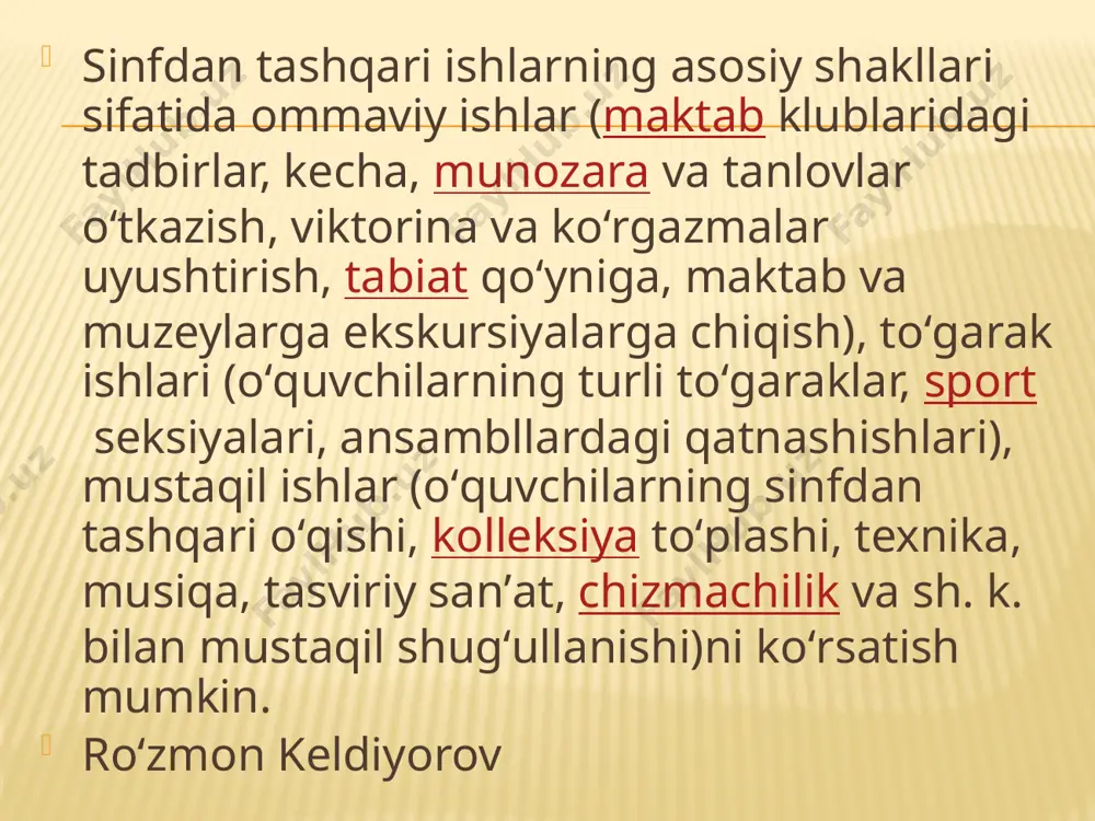 boshlang'ich sinfdan tashqari ishlar - Page 4