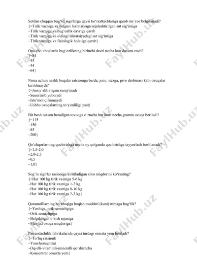 sut va so'rozchilik — DOCX