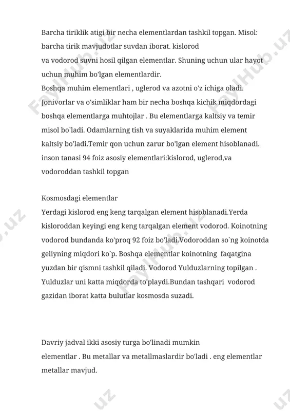 mendeleyevning davriy jadvali - Page 5