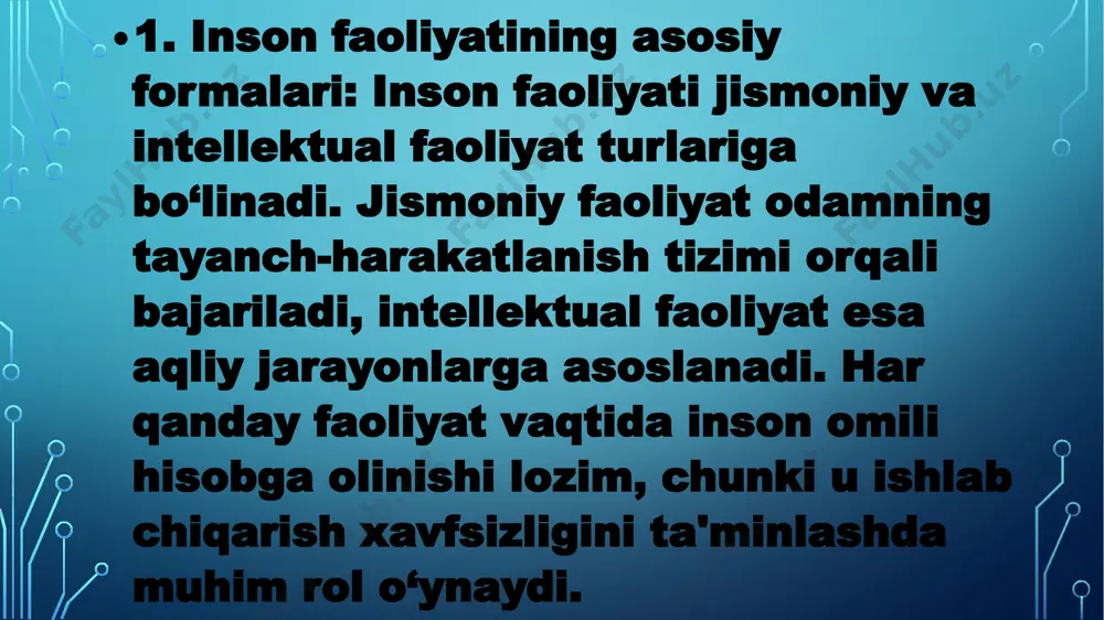 ishlabchiqarishda xavfsizlikni ta’minlashda inson o’mili - Page 4