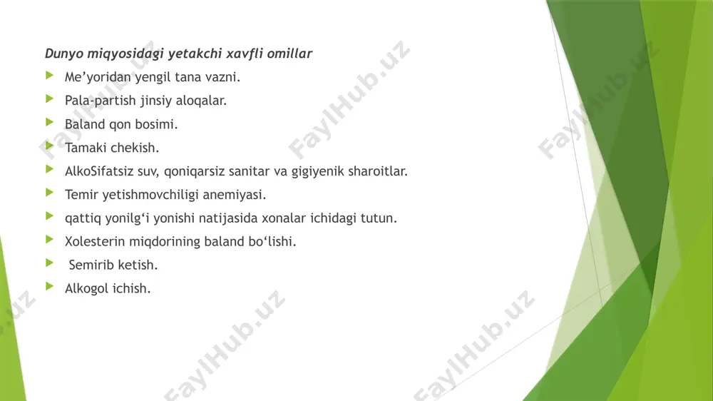 salomatlik determinantlari va ularning turlari - Page 4
