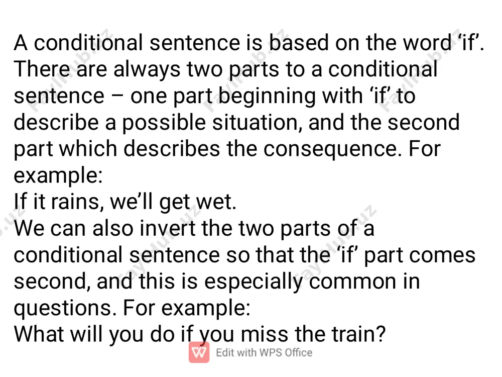 conditionals - Page 2