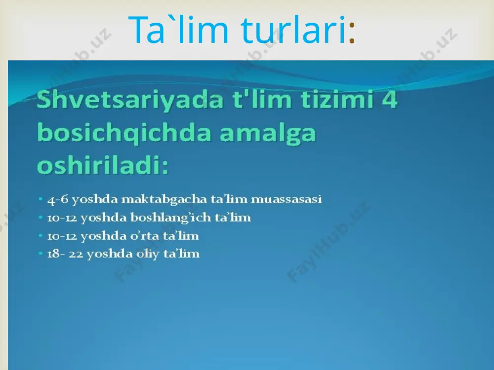 shvetsiya davlati ta`lim tizimi haqida ma`lumot - Page 3