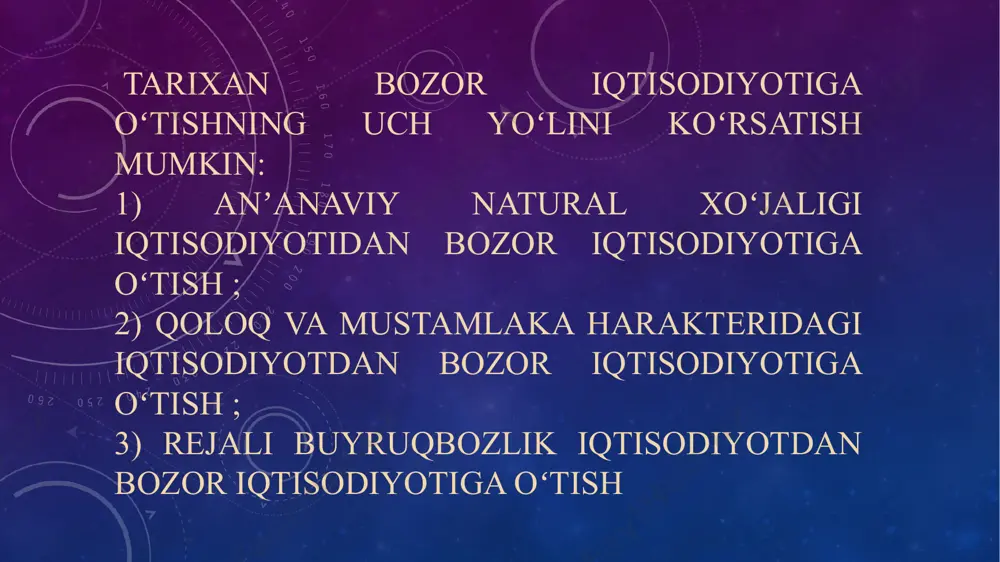 bozor munosabatlariga o'tishning xusisiy asoslarining yaratilishi - Page 4