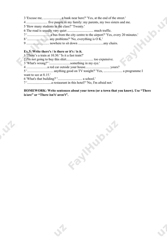 lesson 9: my town - Page 4