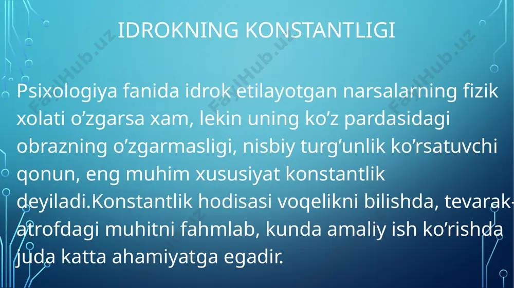 idrok murakkab psixik jarayon sifatida - Page 5
