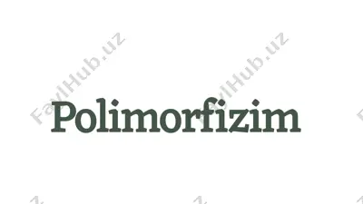 polimorfizim — PPTX