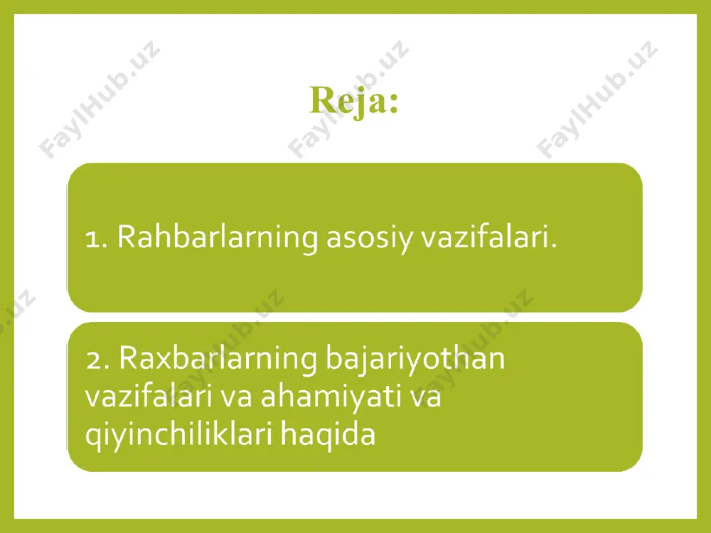 oluvchilar bilan yaqin aloqa o`rnatadi. 6. sinf rahbari shu sinfda dars berayotgan barcha fan o`qituvchilari o`rtasida o`quvchilarga nisbatan yagona talablar o`rnatilishiga erishadi, ota-onalarga pedagogik bilim tarqatib, oila bilan maktab o`rtasidagi aloqani mustahkamlaydi. sinf rahbarining axloqiy obro`si g`oyat darajada yuqori bo`lishi ham bu o`rinda muhimdir. sinf rahbari ana shundagina tarbiyaviy ta`sir kuniga ega bo`ladi. tarbiyachining shaxsiy fazilatlari, ma`naviy qiyofasi o`quvchilar ongining va xulqining shakllanishiga katta ta`sir ko`rsatadi. sinf rahbari uchun malaka va ko`nikmalarga ega bo`lishini o`zi yetarli emas. u o`z tarbiyaviy faoliyatida yuksak darajadagi insonparvarlik fazilatlari, o`z ishiga sadoqati, intizomi, odamiyligi, axloqiy sifatlari bilan ham ta`sir o`tkazadi. chunki, tarbiyachilik qobilyati juda ko`p sifatlarni: chuqur bilim, keng fikrlilik, ishga jon dildan ko`ngil qo`yish, bolalarga bo`lgan cheksiz, muhabbat muomala nazokatlilik, qalb yoshligi, serzavq temperament, oqil va adolatlilik namunasi, alohida nazokat sipolik va vazminlik kabi fazilatlarning bo`lishini taqozo qiladi. bunga yana tarbiyachilik texnikasi qo`shimcha ishda muvaffaqiyat ta`minlanishi tabiiydir. tarbiyachilik texnikasi sinf rahbarining asosiy qurolidir. …