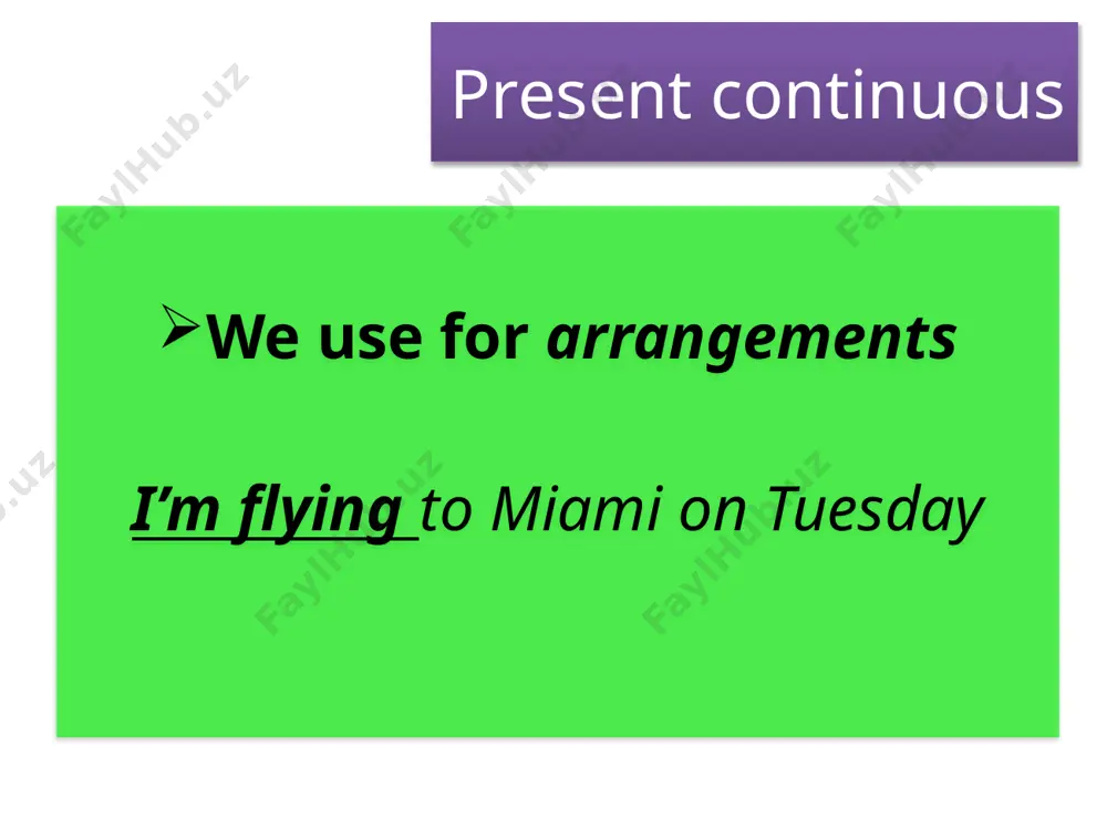 present simple & continuous as future tenses - Page 4