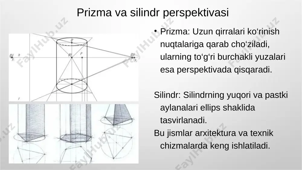 geometrik jismlarning geometrik perspektivasi - Page 5