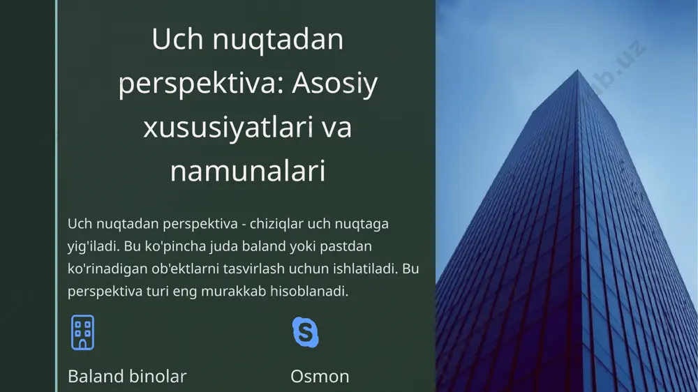 perspektiva turlari: asosiy tushunchalar - Page 4