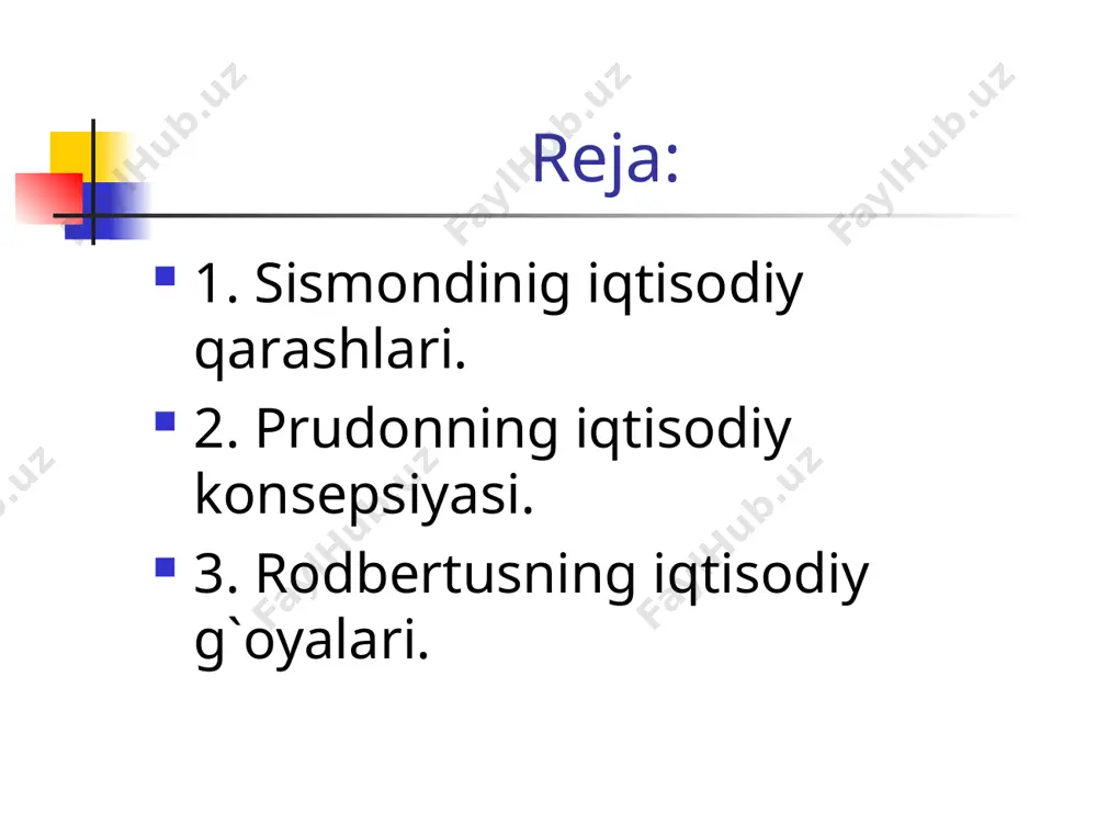 a usulini qabul qilmaslik. s.sismondi, a.smit izdoshlarini abstraksiyaga berilib insonlarni umuman unutganliklarini, natijada fan ularni izlanishlarida turli amaliyotlardan ajralib qoldi deb qisqacha xulosalar qiladi. uchinchidan, a.smitning «iqtisodiy inson» doktrinasini inkor etish. s.sismondi klasiklarning har bir alohida olingan inson manfaatlari umumiy manfaatlarini shakllanishiga sababchi degan fikrga umuman qo'shilmaydi. uning fikricha har qaysi inson o'zining shaxsiy manfaatlarini o'zgalar hisobiga amalga oshirish bilan mavjud turli imkoniyatlarni ishga solar ekan, bu erda har sanoatchining erishgan yutug'i o'z navbatida o'zga sanoatchini xonavayron bo'lishiga olib keladi. to'rtinchidan, ilmiy texnika progresini jadallashuvi jamiyat ravnaqidagi ob'ektiv zaruriyatligini tan olmaslik. quyidagi uslubiy holatni izohlab s.sismondi shunday deydi: «garchan mashinalar ixtirosi insonlar uchun katta qulaylik bo'lsada, ammo ular (mashinalar) yaratgan foydani adolatsiz taqsimlanishi, kambag'allar uchun ofat keltiradi». beshinchidan, iqtisodiy tahlilda funksional usulni qo'llash maqsadga muvofiqligini e'tirof etish. bu holat siyosiy iqtisodda tobora yangi tus olayotgan sabab va oqibatni tan olish demakdir. oltinchidan, iqtisodiy tahlilda iqtisodiy faktorlar bilan birga noiqtisodiy faktorlarning …
