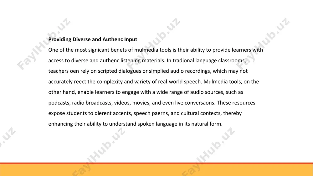 the impact of multimedia tools on listening comprehension - Page 4