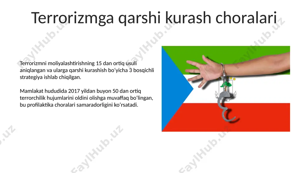 oʻzbekiston respublikasining terrorizmga qarshi kurash toʻgʻrisidagi qonuni - Page 5