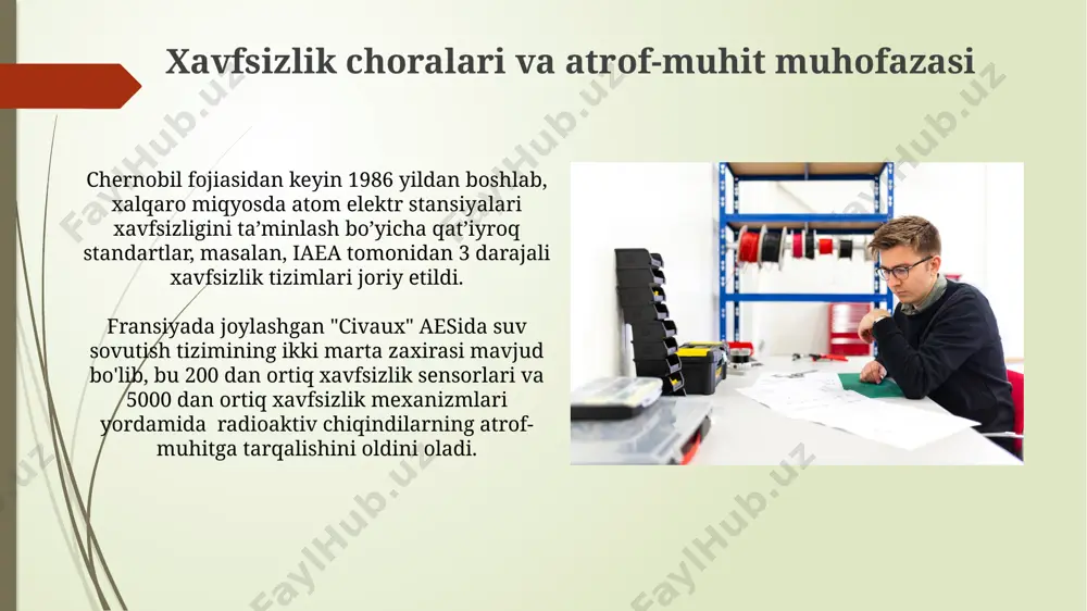 yadroviy energetika: yadro reaktorlari va ularning ishlash prinsipi - Page 5
