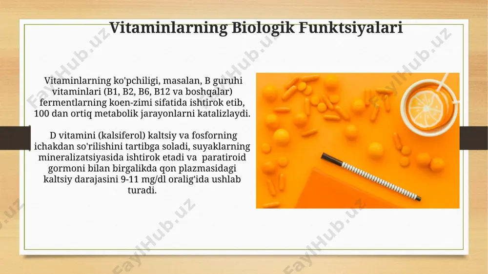 vitaminlar farmakologiyasi - Page 5
