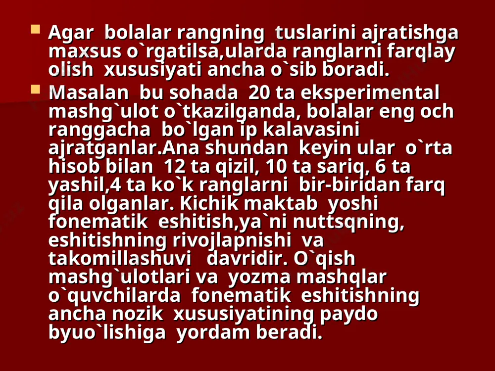 axsiy hayot boshlanadi. u yoki bu yo`nalishdagi rivojlanish obrazlilikdan ramzlikkacha bo`lgan bosqichlarni o`taydi.