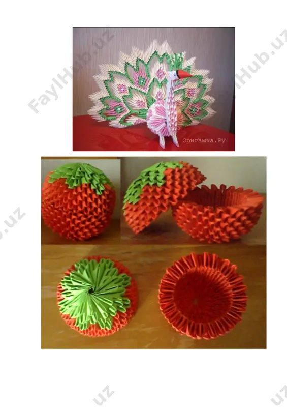 ertak qahramonlarining modulli origamisi - Page 4