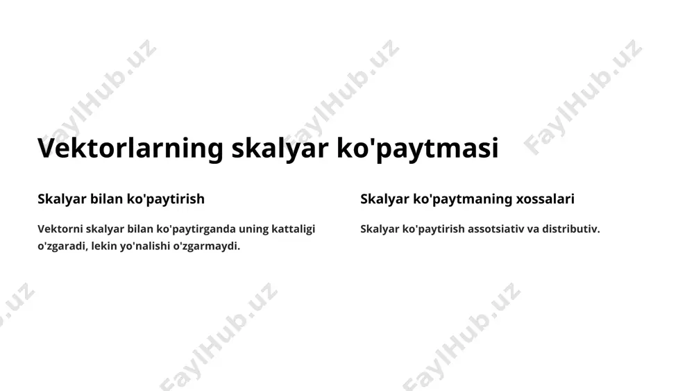 vektorlar. vektorlar ustida chiziqli amallar - Page 4
