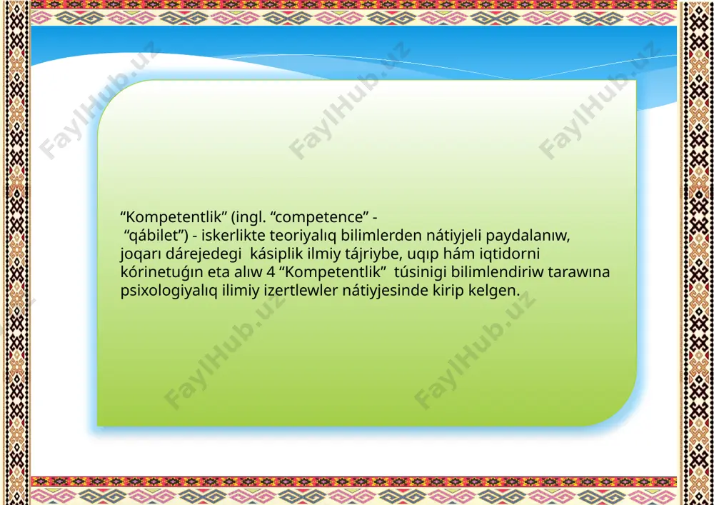 pedagogikalıq kompetentlik hám kreativlik - Page 4