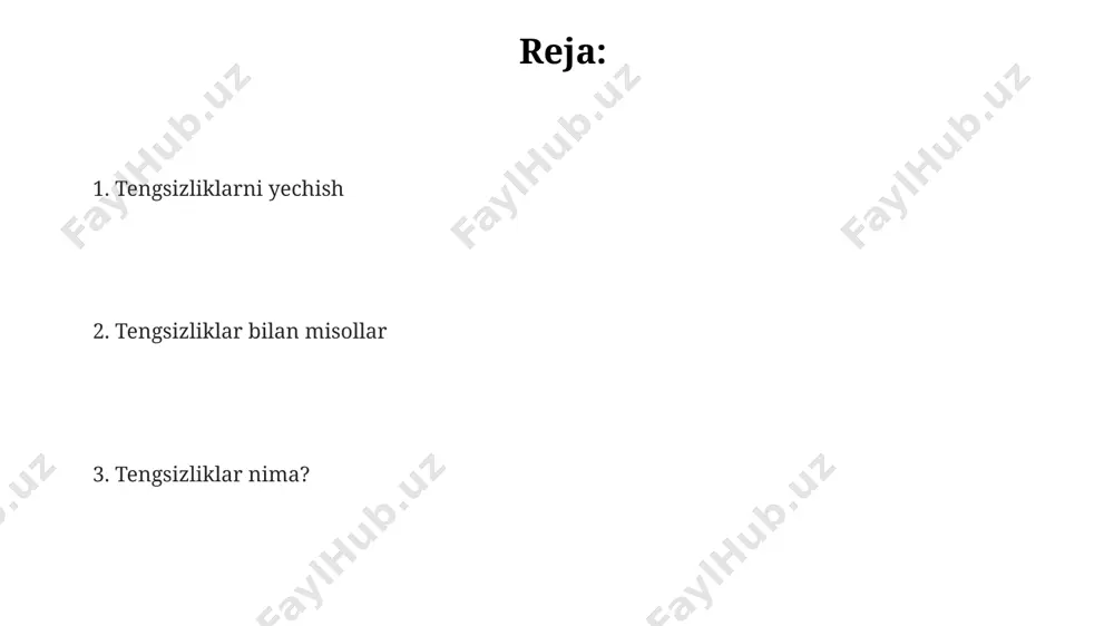 tengsizliklar (4-sinf matematika) - Page 2