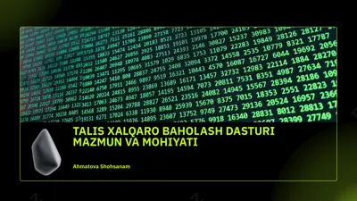 talis xalqaro baholash dasturi — PPTX