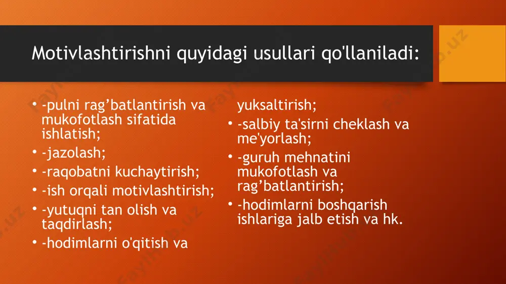 menejmentda motivlashtirish - Page 5