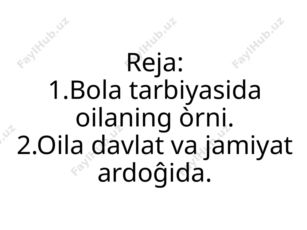 r sohalarda qatnashishi, boshqaruv, tashkiliy ishlar malakali o‘qituvchilar tomonidan qollab-quvvatlanadi. ushbu qo’llab quvvatlash maktabgacha bo'lgan bolalarni hayotning har bir jabhalarida zehnli, bilimga kuchli qilib tarbiyalashda yordam beradi. maktablarda fanlar bolalarni o‘zlarining akademik bilimlarini ijtimoiy, ruhan va jismonan sinfonalarda oshirib borish uchun moljallangan. bu esa kichik yoshdan, ya’ni 1 yoshdan 5 yoshgacha bo'lgan bolalar uchun imkoniyatdir. o‘qituvchi ularga sa’nat, mahorat, musiqa va boshqa fanlarni o‘rgatadi. maktabgacha ta’lim o‘quvchilari o‘zlarining qiziqishlariga qarab xatolarni to‘g‘rilash va hissiyotlari bilan o‘zlarini so‘zlari orqali bog‘lanish o‘rgatiladi. oilalarda yuzaga keladigan ziddiyatlar hamda ajrimlarni oldini olish, kam taʼminlangan oilalarni qo‘llab-quvvatlash, yoshlarni psixologik ruhiyatini o‘rganish orqali turli jinoyatlarni oldini olish, tazyiqqa uchragan ayollarni himoya qilish maqsadida sirdaryo viloyati bo‘yicha milliy gvardiya boshqarmasi psixolog harbiy xizmatchilari hamda oila va mahallani qo‘llab-quvvatlash xodimlari bilan hamkorlikda bugungi kunda bir qator chora tadbirlar o‘tkazilib kelinmoqda. oilalarda yuzaga keladigan ziddiyatlar hamda ajrimlarni oldini olish, kam taʼminlangan oilalarni qo‘llab-quvvatlash, yoshlarni psixologik ruhiyatini o‘rganish orqali turli …