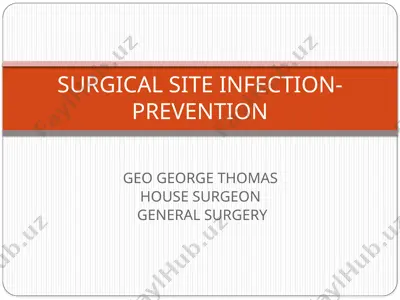 geo george thomas house surgeon — PPTX