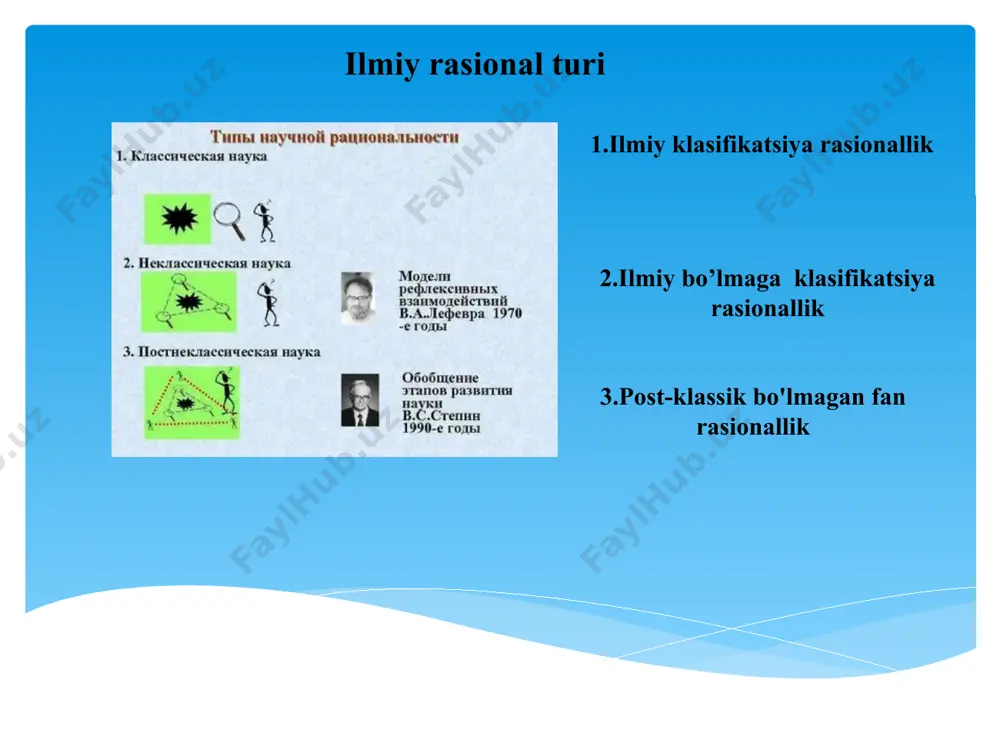 ni taʼminlashga intilgan. shu maqsadda uning kognitiv faoliyatining predmeti va tartiblari bilan bog'liq barcha narsalar har qanday hodisani tavsiflash va nazariy tushuntirishdan chiqarib tashlandi. tafakkurning ob'ekt uslubi, uni o'rganish shartlaridan qat'i nazar, mavzuni o'z-o'zidan bilish istagi ustunlik qildi. aftidan, tadqiqotchi ob'ektlarni tashqaridan kuzatgan va shu bilan birga ularga o'zidan hech narsa bog'lamagan. kognitiv faoliyat sezgisida ratsional va irratsional kognitiv faoliyat sezgisida ratsional va irratsional ikkinchidan, inson aqli kosmik o'lchamini yo'qotdi, ilohiy ongga o'xsha boshladi, lekin o'ziga xos va suverenitet maqomiga ega bo'ldi. uning o'zi fazilatlari, printsiplari, qoidalari, sxemalari, imperiyasini shakllantirgan, o'zini haqiqatni bilish huquqini oqlagan. kognitiv sub'ektning faoliyatini barcha strata va bulutli tarzda tozalash uchun kognitiv sub'ektning faoliyatini pasaytirishga va uning darajasidan chiqib ketishiga va sathidan chiqish uchun intransujoriy faoliyat ko'rsatadigan harakatlarning kuchi kuchaytirildi. fikrlash va bo'lish kimligini kafolatlaydigan "sof" ong. ushbu faoliyatning etishmasligi haqiqatni tushunish yo'lidagi ongning asosiy to'siq sifatida qabul qilindi. image2.png image3.png image4.png /docprops/thumbnail.jpeg