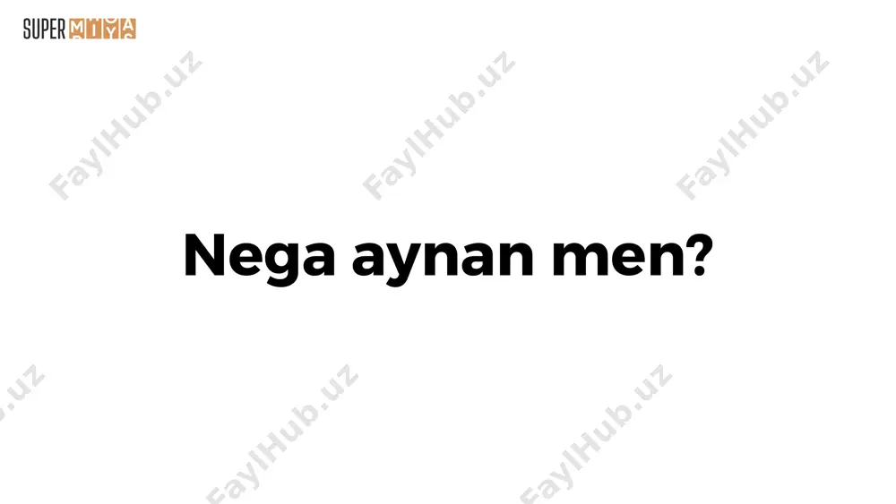 q olishni boshlaydi. intizom, iroda kuchayadi. mnemonikaning foydalari: kerakli ma'lumotlarni eslab qolishda qolganlarga nisbatan kamroq vaqt sarflaydi. diqqatni jamlashga yordam beradi. yodlash jarayonidan zavq olishni boshlaydi. intizom, iroda kuchayadi. o'ziga bo'lgan ishonch ortadi. mnemonikaning foydalari: kerakli ma'lumotlarni eslab qolishda qolganlarga nisbatan kamroq vaqt sarflaydi. diqqatni jamlashga yordam beradi. yodlash jarayonidan zavq olishni boshlaydi. intizom, iroda kuchayadi. o'ziga bo'lgan ishonch ortadi. miyasini shug'ullantirib, miyasini formada ushlaydi. kursimiz qoidalari: kursimiz qoidalari: uyga vazifani har doim bajaring; kursimiz qoidalari: uyga vazifani har doim bajaring; darsga o'z vaqtida keling; kursimiz qoidalari: uyga vazifani har doim bajaring; darsga o'z vaqtida keling; tushunmagan narsangizni so'rang; kursimiz qoidalari: uyga vazifani har doim bajaring; darsga o'z vaqtida keling; tushunmagan narsangizni so'rang; har bir darsni konspekt qilib boring; boshlang'ich test raqamlar eslab qolish (5min) so'zlar eslab qolish (5min) yuz va ismlar eslab qolish (5min) xorijiy so'zlar eslab qolish (5min) uyga vazifa: “mnemonikaga qatnashishimdan maqsad” savoliga javob yozish. tasavvurni kuchayirish …