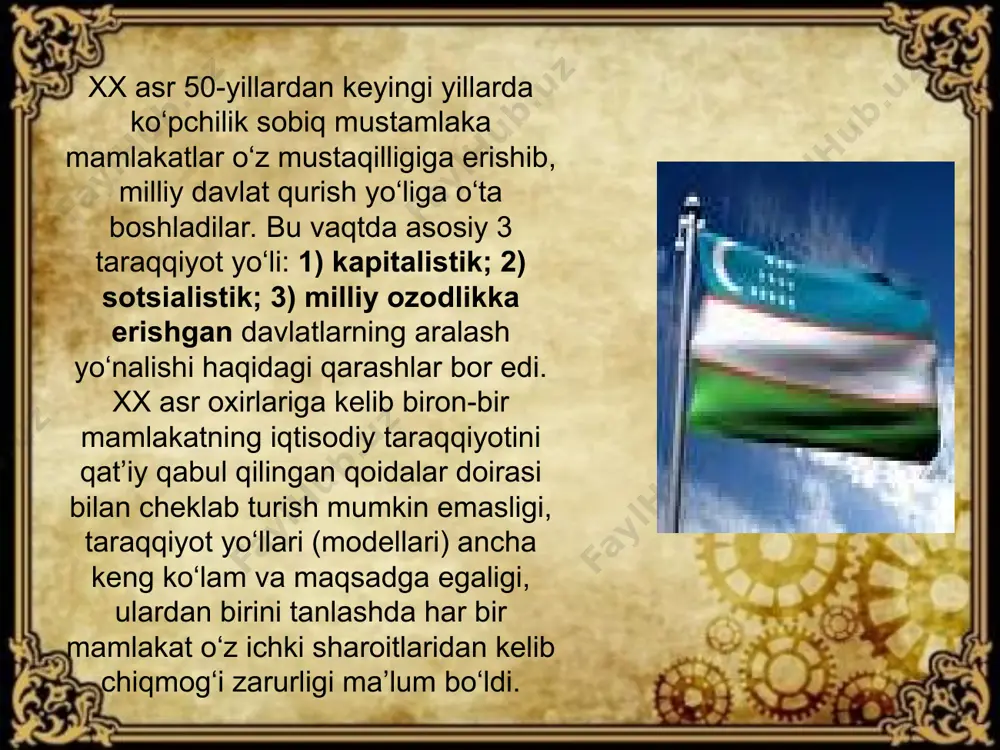 mustaqillik va demokratik jamiyat qurishning o`zbek modeli - Page 4