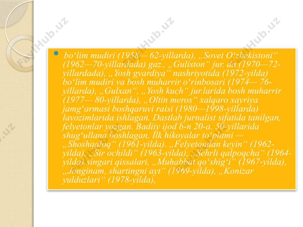 xudoyberdi to’xtaboyev faoliyati - Page 3